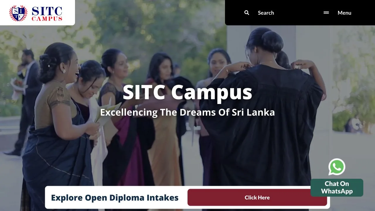 Current live SITC Campus homepage